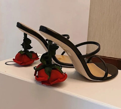 Rose Heel Sandal